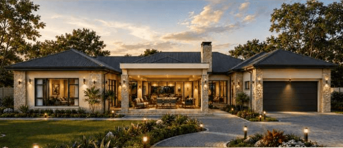 Grand Executive Villa Bletchingley Gateway home concept visual