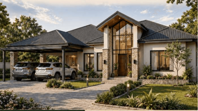 Premium Corner Villa Bletchingley Gateway home concept visual