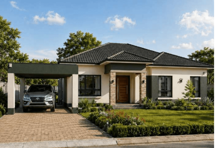Bletchingley Gateway practical family residence concept visual.