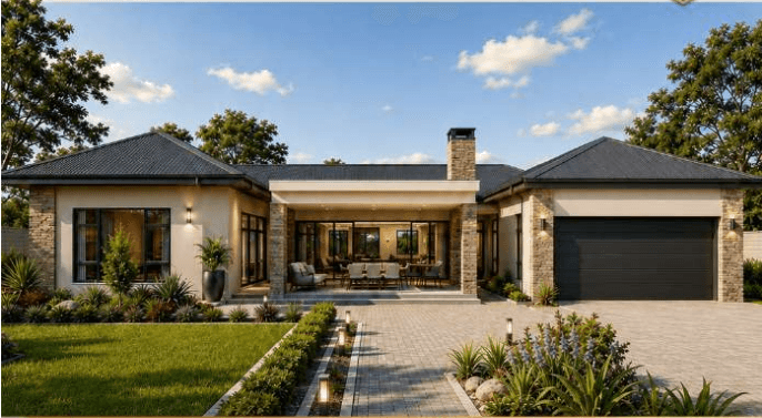 Split-Wing Signature Home Bletchingley Gateway home concept visual