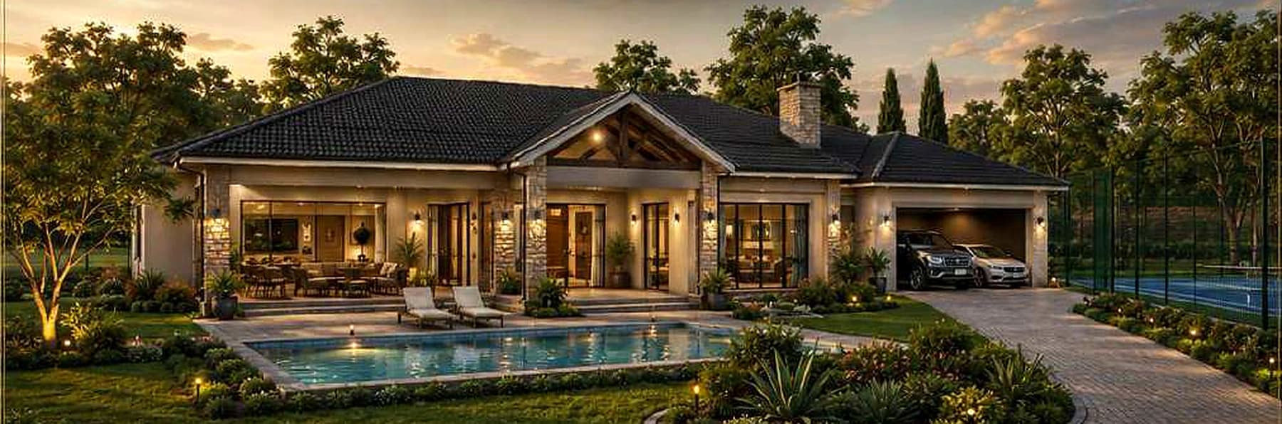 Veranda Family Estate architectural concept visual