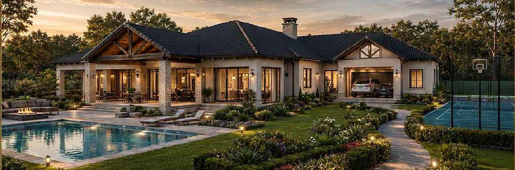 Split-Wing Signature Home architectural concept visual