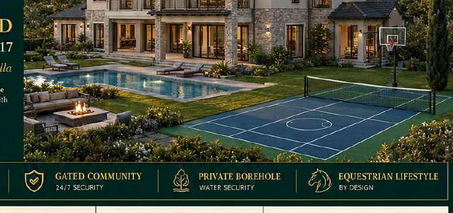 Courtyard Heritage Villa architectural concept visual