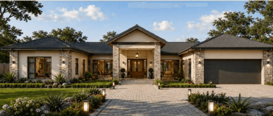 Modern Multi-Generational Residence Mshagashe Gateway home concept visual