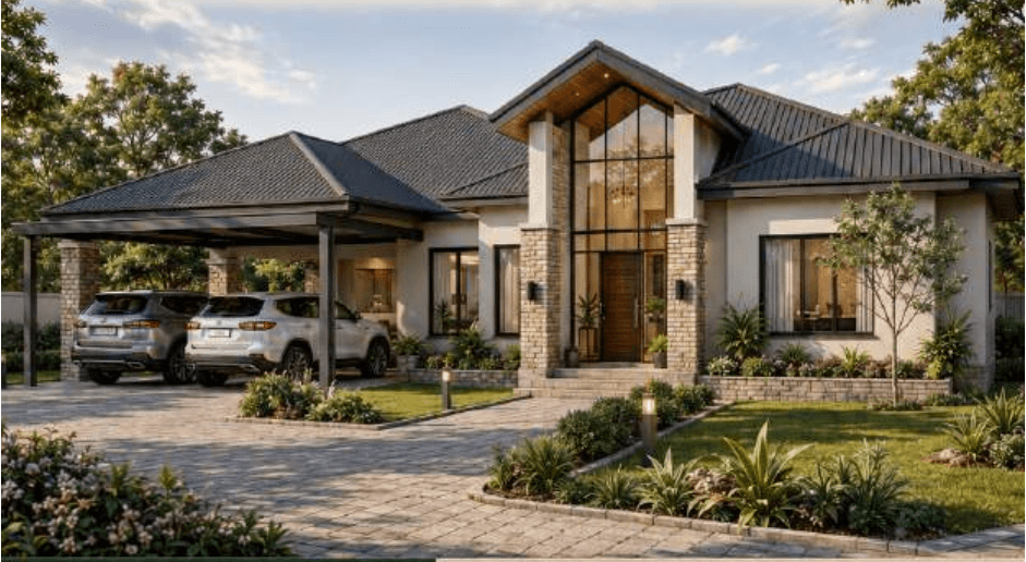 Veranda Family Residence Mshagashe Gateway home concept visual
