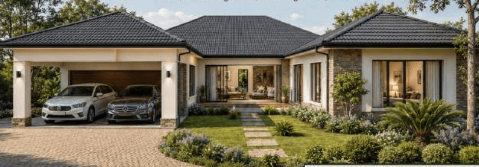 Executive Courtyard Home Mshagashe Gateway home concept visual